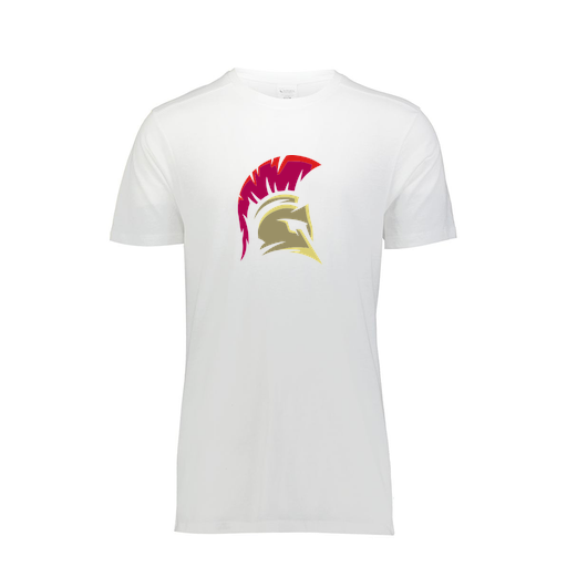 [FTSCUBWH-YS-LOGO2] Decker Youth Tri-Blend T-Shirt - Short Sleeve (Youth S, White, Logo 2)