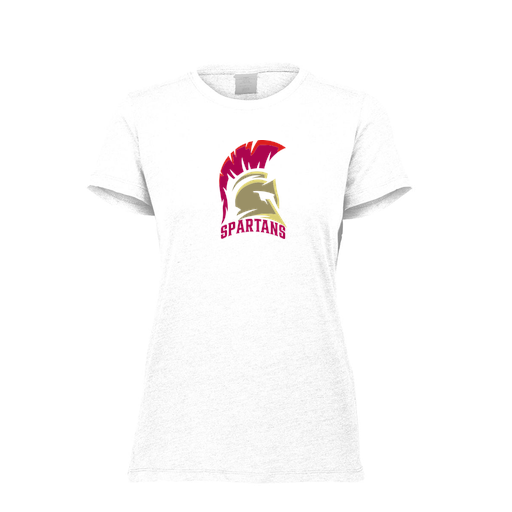 [FTSCUBWH-FAXS-LOGO1] Decker Women's Tri-Blend T-Shirt - Short Sleeve (Female Adult XS, White, Logo 1)