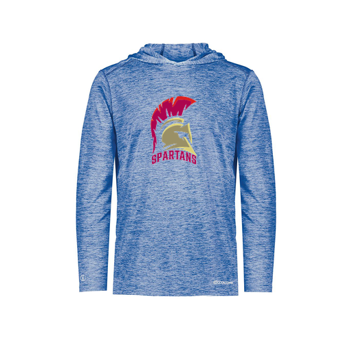 [FOLHCGRY-AS-LOGO1] Decker Men's Charge Hoodie (Adult S, Royal, Logo 1)