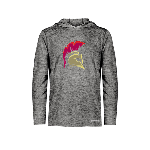 [FOLHCGBK-YS-LOGO2] Decker Youth Charge Hoodie (Youth S, Black, Logo 2)