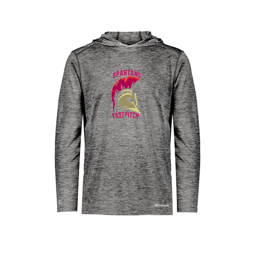 [FOLHCGBK-YS-LOGO3] Decker Youth Charge Hoodie (Youth S, Black, Logo 3)